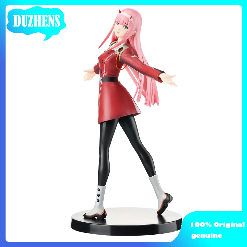 

100% Original:Anime Daring in the FRANXX zero two 20cm PVC Action Figure Anime Figure Model Toys Figure Collection Doll Gift