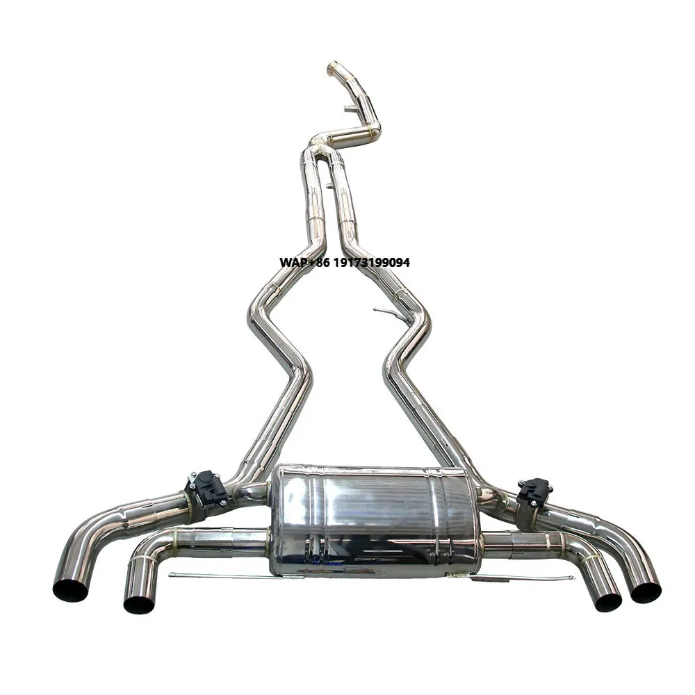 

CatBack Valvetronic Exhaust Muffler + Downpipe System for 2019-2025 B-MW G20 G21 M340i G22 G23 G26 M440i B58 3.0T Remote Control