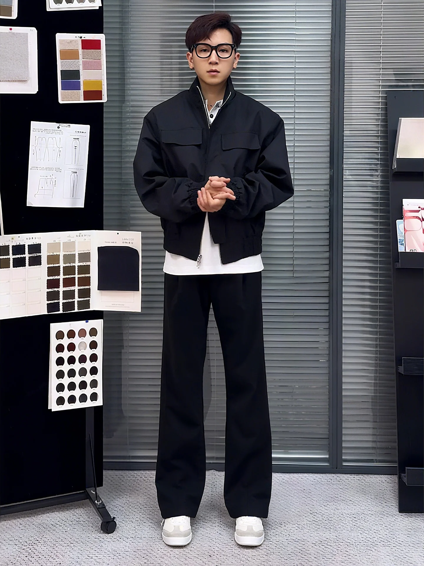 

Мужские повседневные брюки Bla Slim Fit прямого кроя, осенние, с высокой талией, на молнии, удобные, свободные, модные...