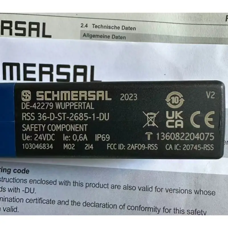 Brand new for Safety sensors DE-42279 RSS 36-D-ST-2685-1-DU