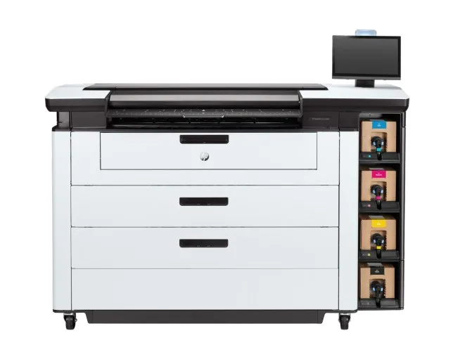 H P DesignJet XL Pro 8200 B0 Impressora de produção de alta velocidade de 40 polegadas com scanner multifuncional Pro 8200 Plotter