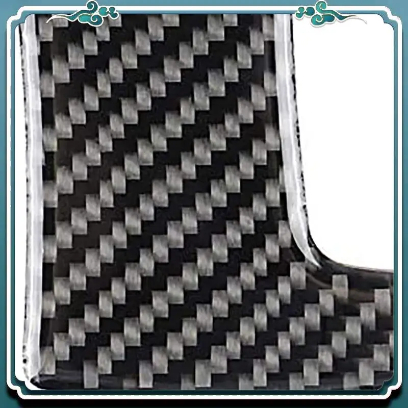 Premium Carbon Fiber Engine Start Stop Switch Button Ignition Key Panel Cover Trim Decor For A4 B8 A5 8T S5 2008-2015