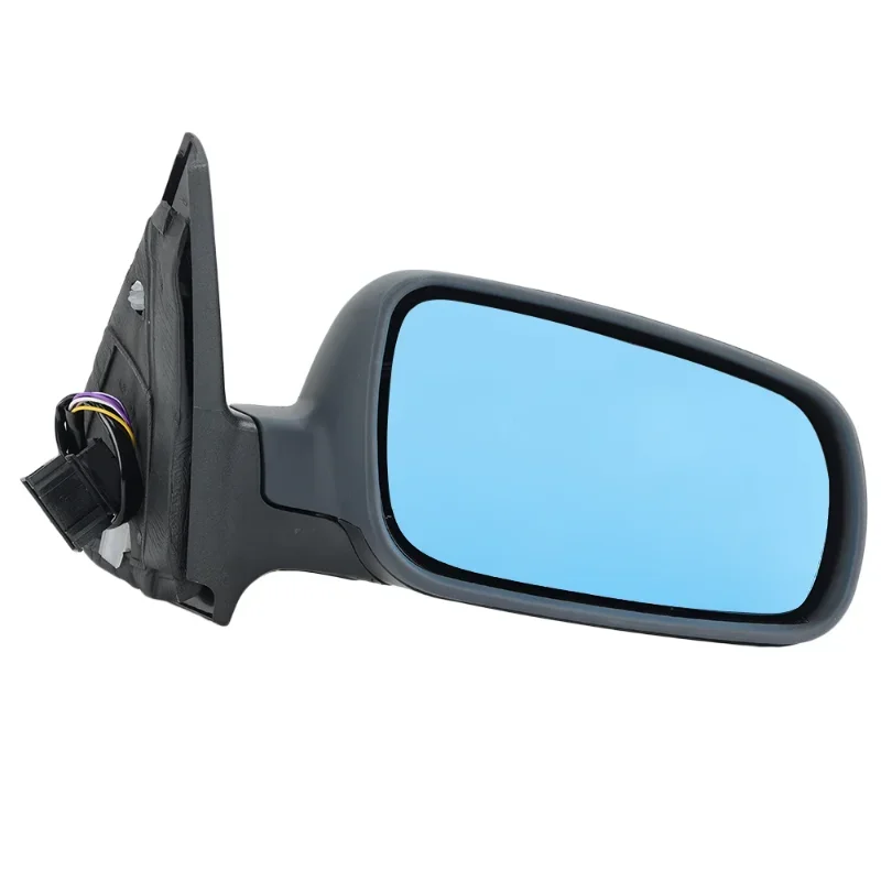 5 Pin For Volkswagen Golf 4 MK4 Bora 1j 1999-2006 Primer Blue Glass Heated Wing Mirror Car Accessories Side Door Mirror Assembly