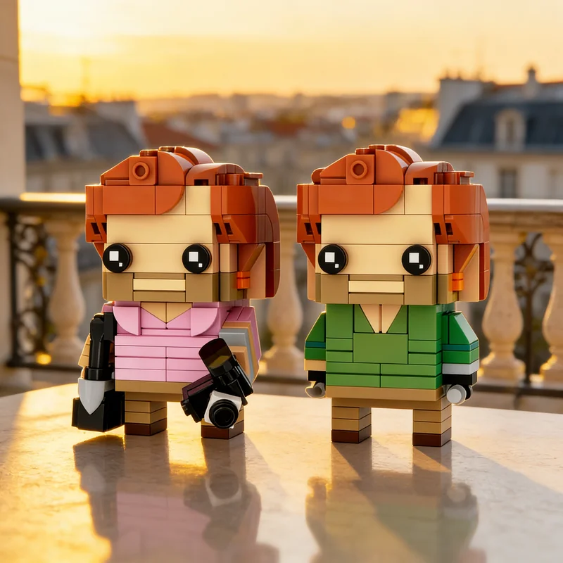 

441pcs MOC Dexter Morgan Brickheadz Model Building Blocks Creative Display Gift Collectible Decor Kids Premium Adult Desk Home