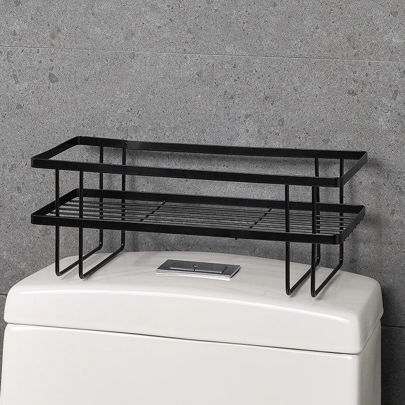 Toilet Shelf Storage Rack Over The Toilet Storage Shelf Punch-free Kitchen Storage Rack Toilet Paper Organizer Shelves Bathroom