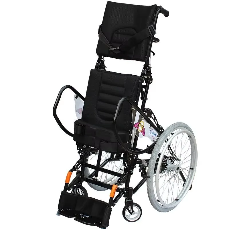 Elderly Disabled Manual Standing Wheelchair Motorized Lift Smart Standing Walker Rollator Adjustable Height 133cm Standing