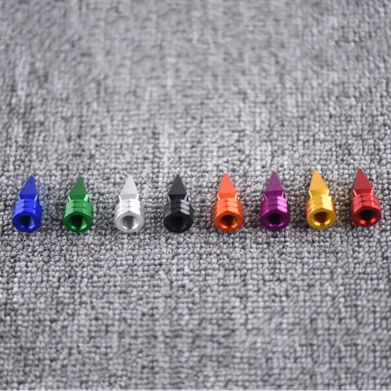 Multicolor Wheel Parts Aluminum Tire Caps for Tires 4PCS Individuality Car Accessories Valves Wheels Wear Automobiles