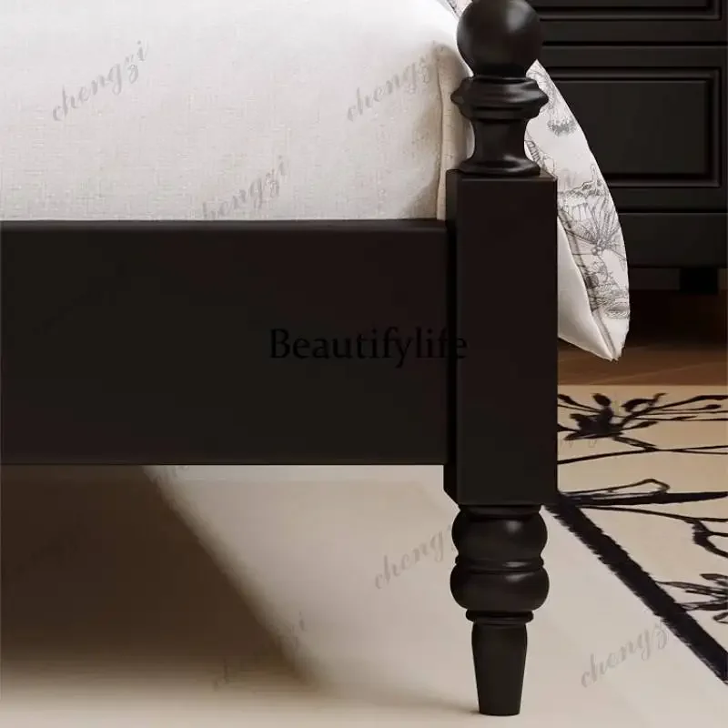 White Soft Double Bed Couples Australia Style Storage Modern Double Bed Luxury Japanese Wooden Camas De Dormitori FurnitureAB03