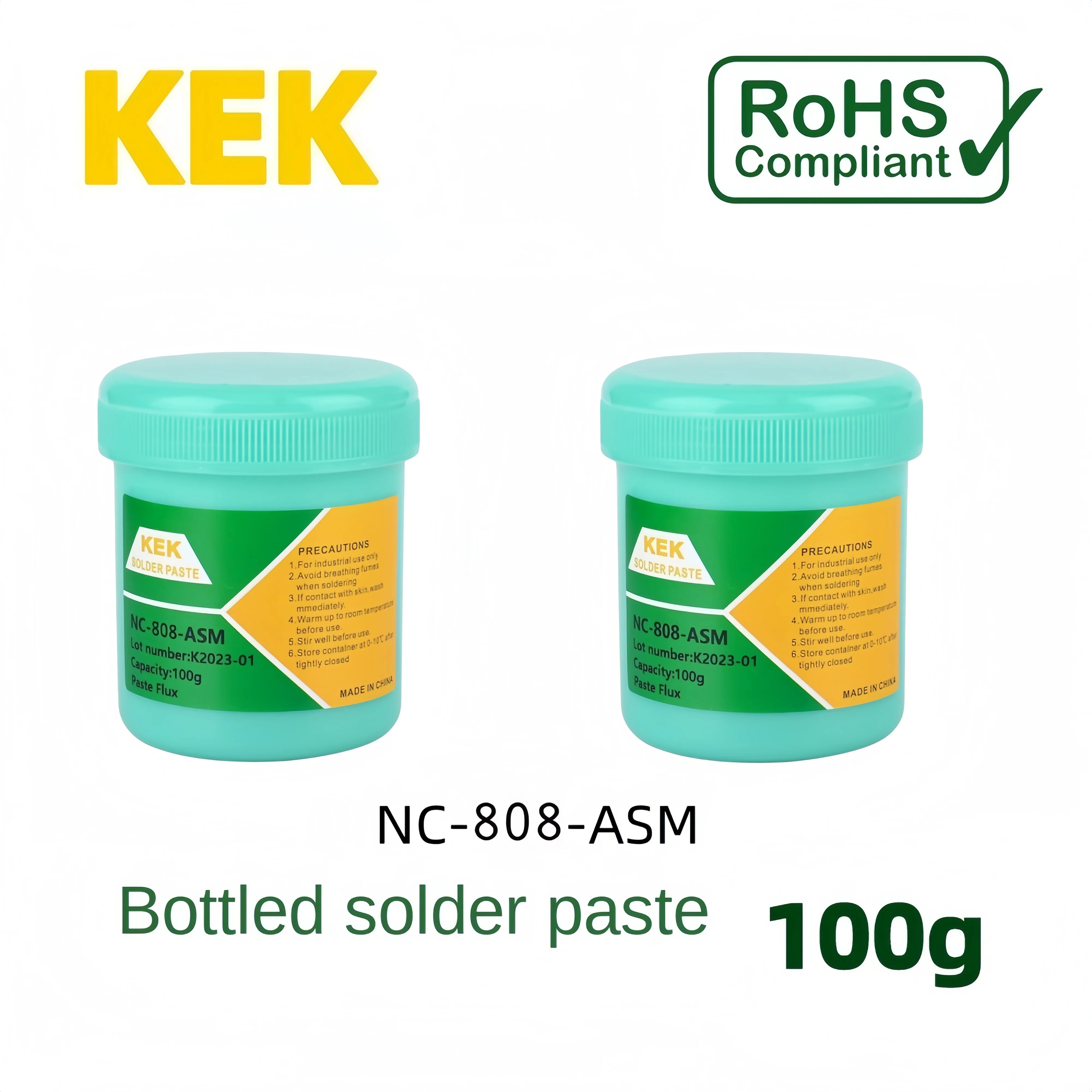 KEK NC-808-ASM Solder Paste 100g BGA Reballing Repair Flux