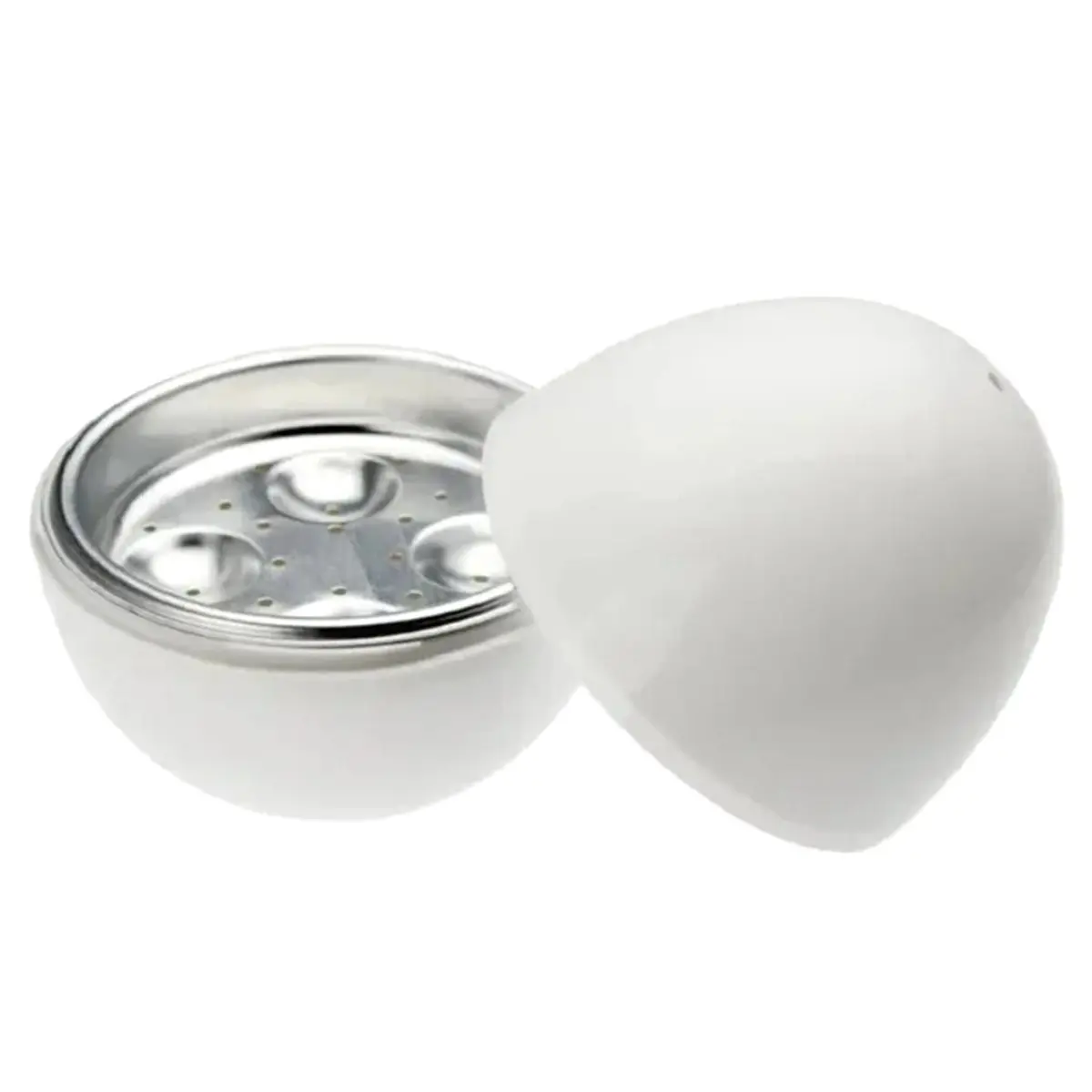 AT16 Capacity 4 Eggs Microwave Egg Pot Easy and Fast 5-Minute Hard or Soft Cooking Kitchen Cooking Tools
