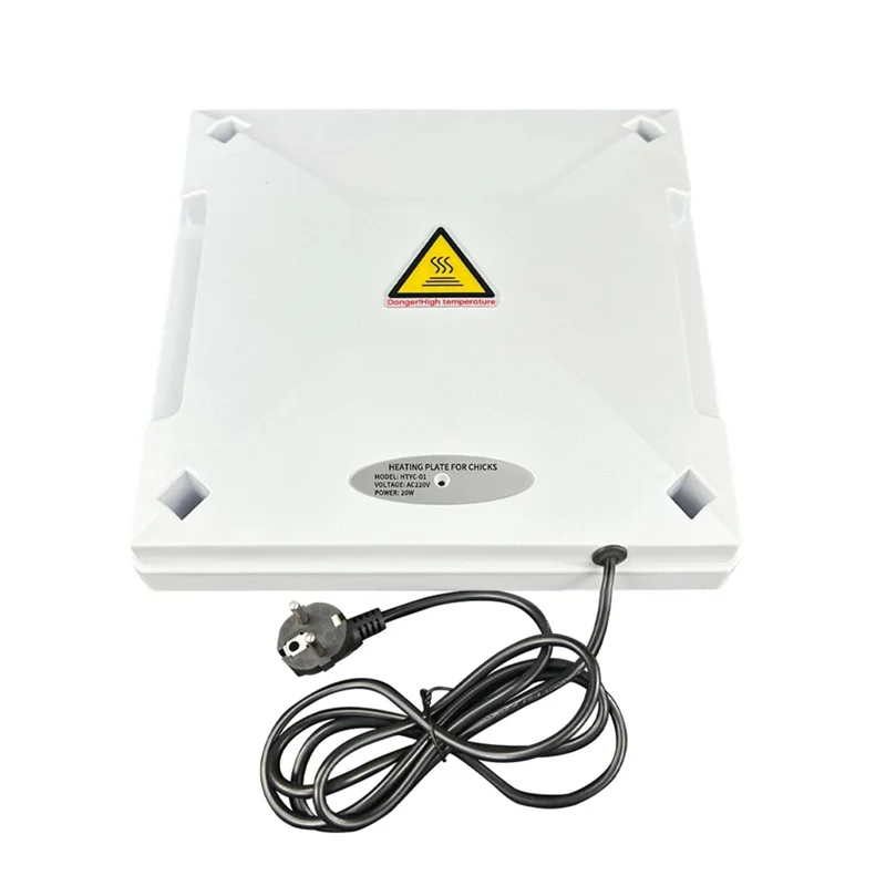 

Best-Brooder Heater For Chicks, 12.2 X 12.2Inch For 20 Chicks Brooder Heating Plate With Adjustable Height And Angle Durable US