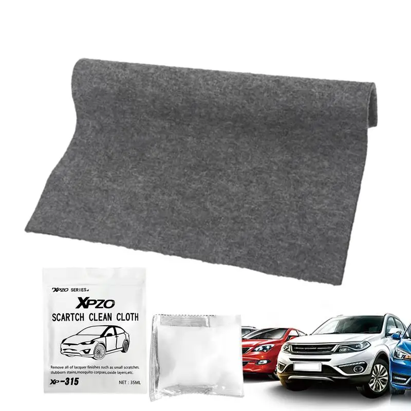 

Scratch Remover For Cars Powerful Scratch Repair Cloth And Agent Quick Long-lasting Scratch Remover Car Supplies Glossy Simple