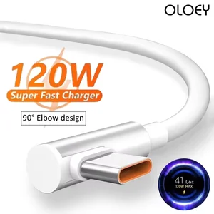 Bilashmart 120W Fast Charger Xiaomi 14 13 12 11 Pro Ultra Lite USB A To Type C Quick Charging Phone Cable Redmi Note 12 Accessories