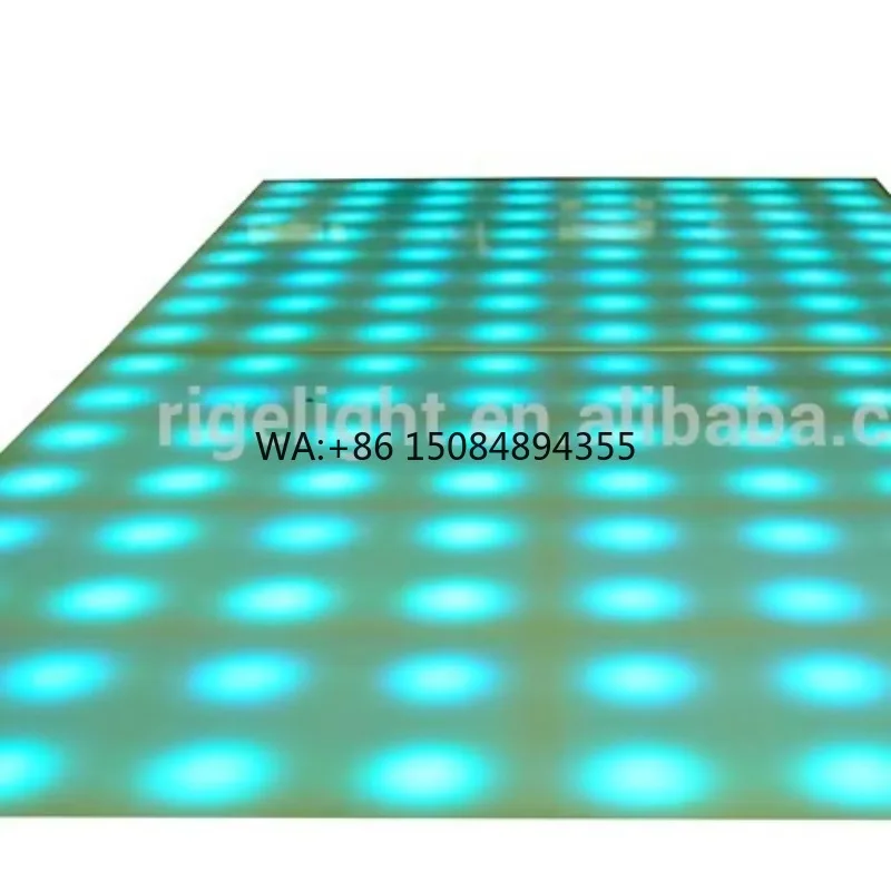 1mX1m Super Slim RGB Colorful Led Portable Dance Floor for Sale DMX Dance Floor
