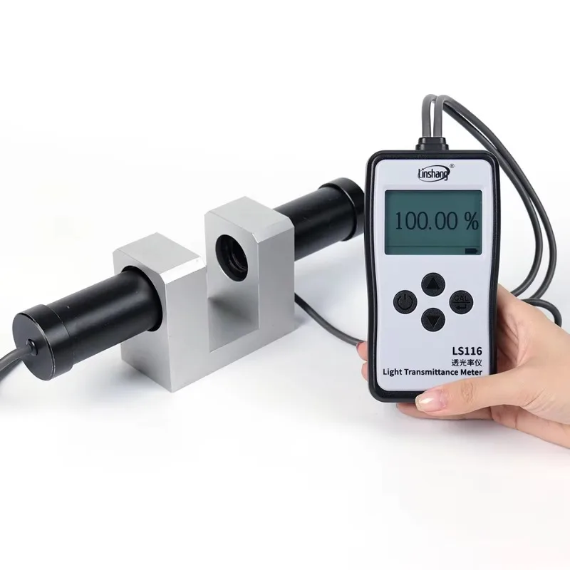 Medidor de transmitancia de luz visible LS116, medidor de transmisión de luz visible de vidrio de alta precisión, medidor de transmitancia de luz Digital