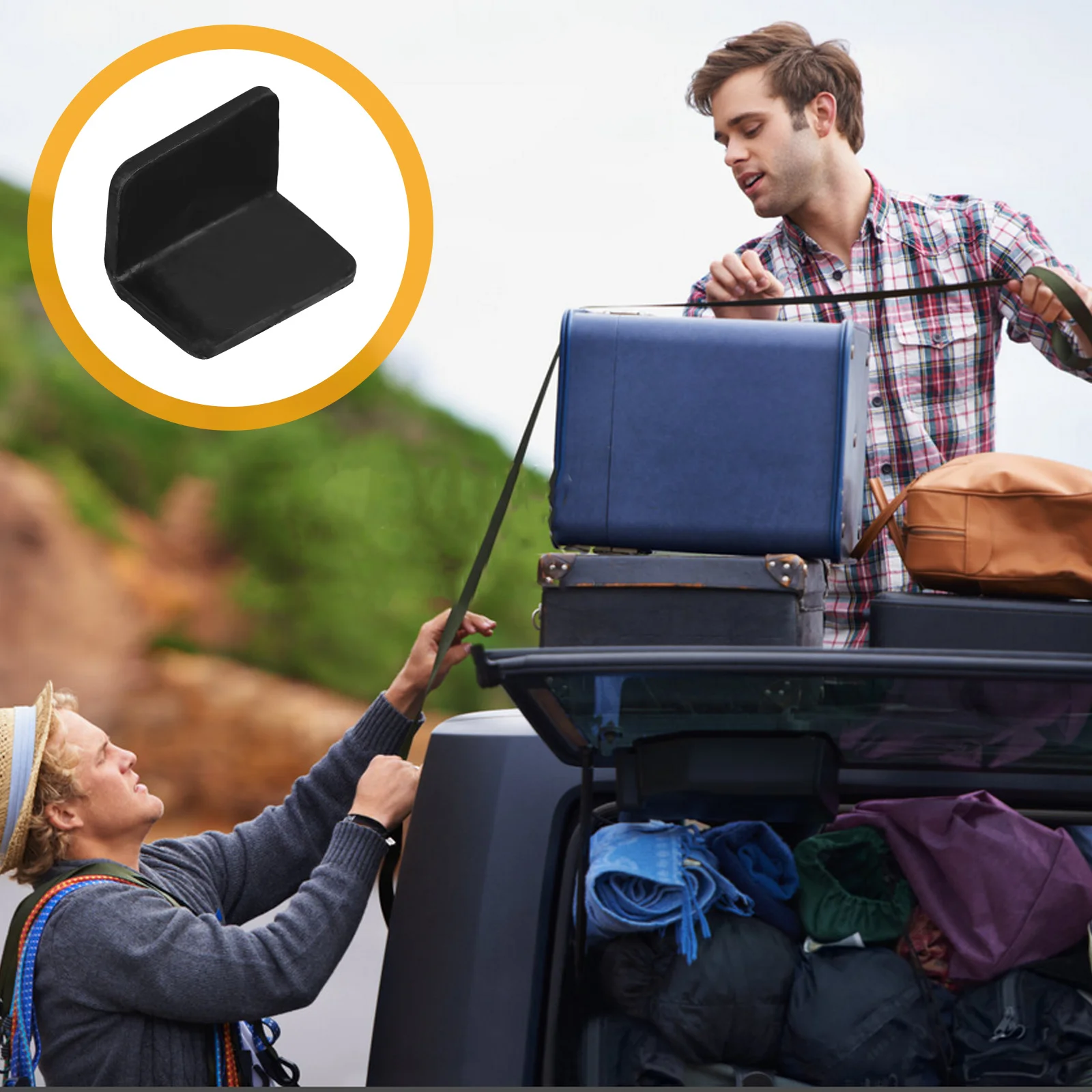 

30Pcs Plastic Packaging Edge Guard Thickened Corner Protectors Anti-Slip Truck Shipping Box Corner Protector Desk Edge Protector