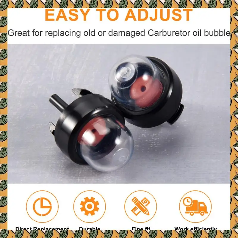 

A77I 50Pcs Bulb For Walbro 188-512 Echo 12318139130 Homelite 01123 168398-2 Ryobi 683974 MTD 791-683974