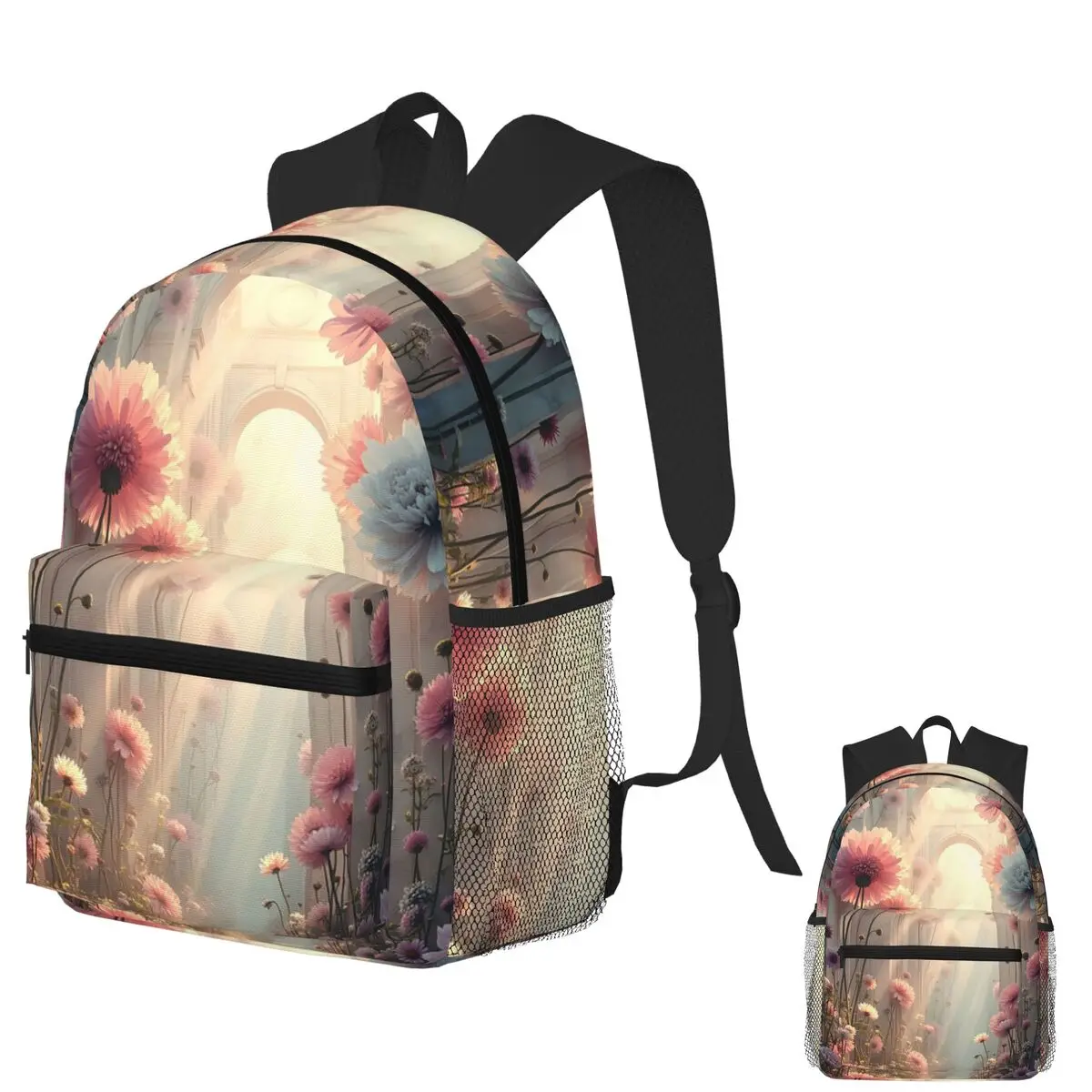 

Sanctuary Of Fllossoms, студенческий рюкзак, школьная сумка, походный дорожный рюкзак для мужчин и женщин, модная сумка для книг, сумки на плечо