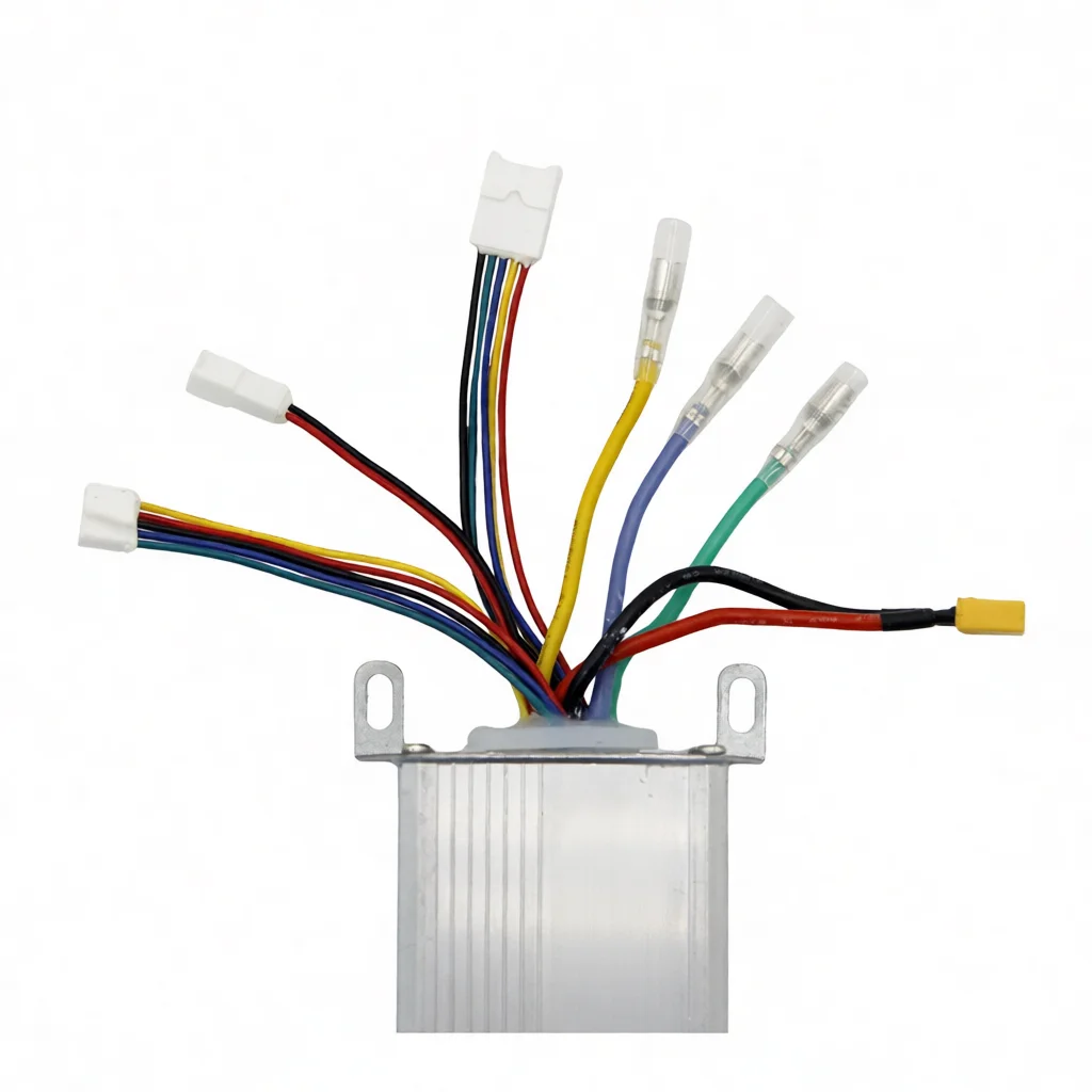Universal Electric Scooter Control System Set Display Accelerator Wiring Front Tail Lamp Replacement Repair Unit