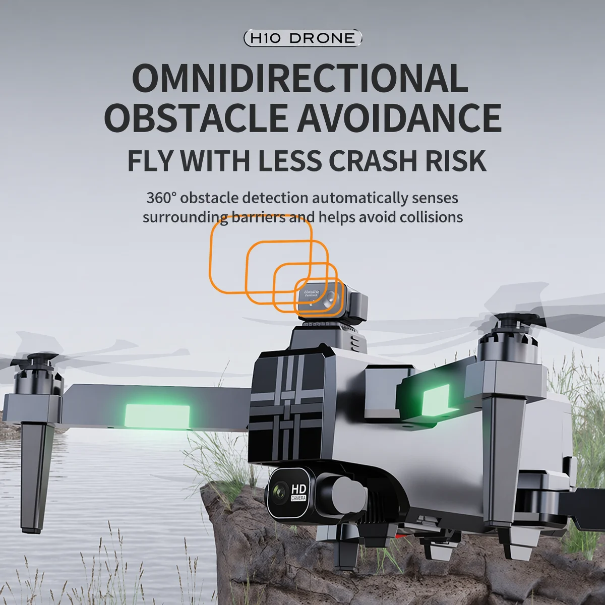 H10 GPS-Drohne Professionell 4 – Drone Gimbal 3 Axis Bewertung und Preis