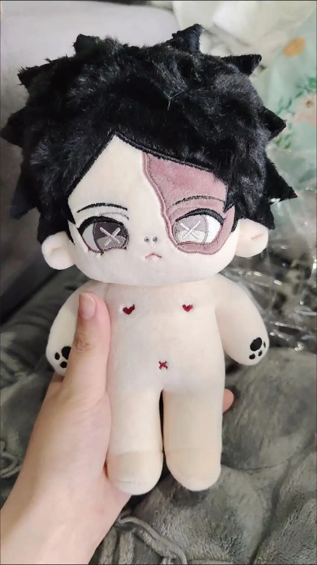 

Norton 20CM Game Identity V Cosplay Survivors Campbell Prospector Adorable Changing Dolls Plush Doll Skeleton Halloween Gifts