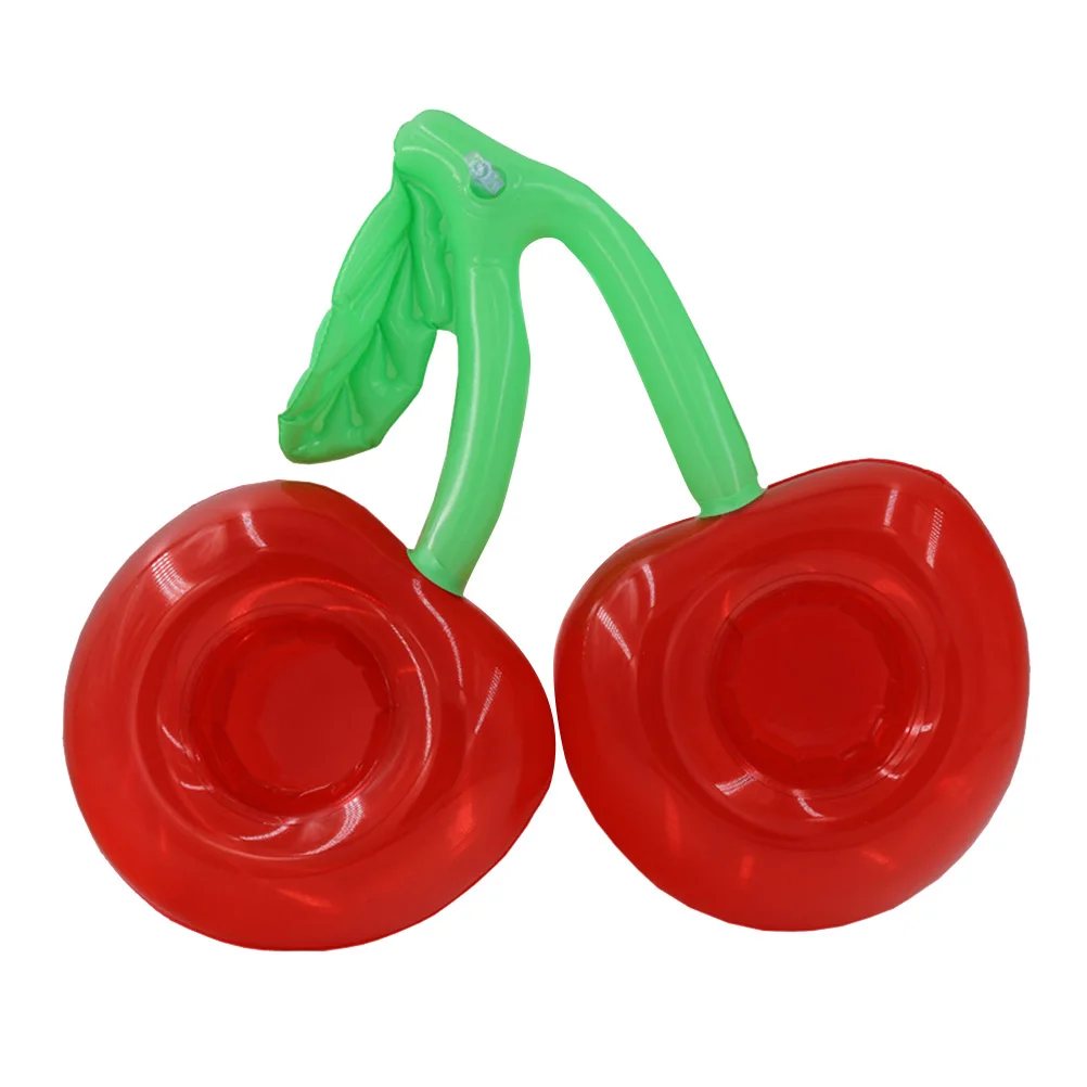 

4 Pcs Decorations Inflatable Cup Floating Holder Pineapple Drink Beach