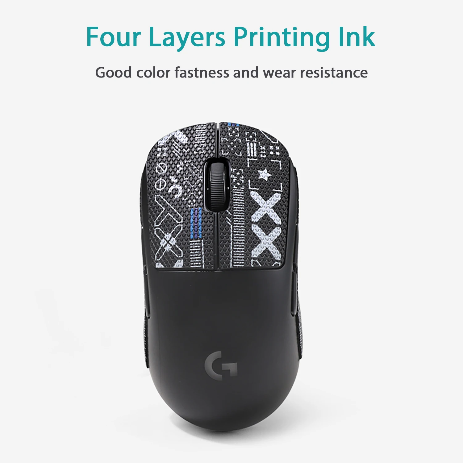 For Logitech G Pro X Superlight Wireless Mouse Mouse Grip Tape Skate Sticker Non Slip Suck Sweat Mouse Anti-Slip Sticker