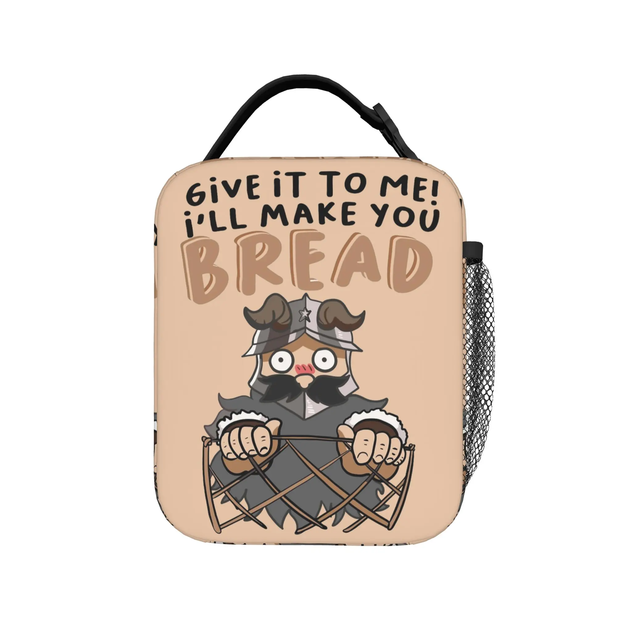 I'll Make You Bread Dungeon Meshi Senshi Thermal Insulated Lunch Bag for Delicious In Dungeon Food Bag Lunch Box