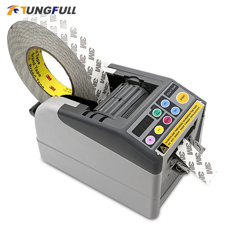 Dispensador Automático de Fita Elétrica Eficiente Inteligente Auto Adesivo Cortador Corte Máquina de Embalagem Zcut-9gr 660 mm
