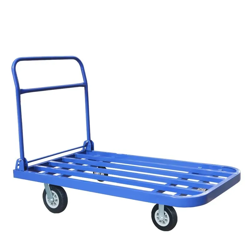 

Foldable Hand Truck Utility Cart 5 Inch 6 Inch Silent Wheels Lightweight Alloy Frame Ergonomic Handle For Household Garden Mall