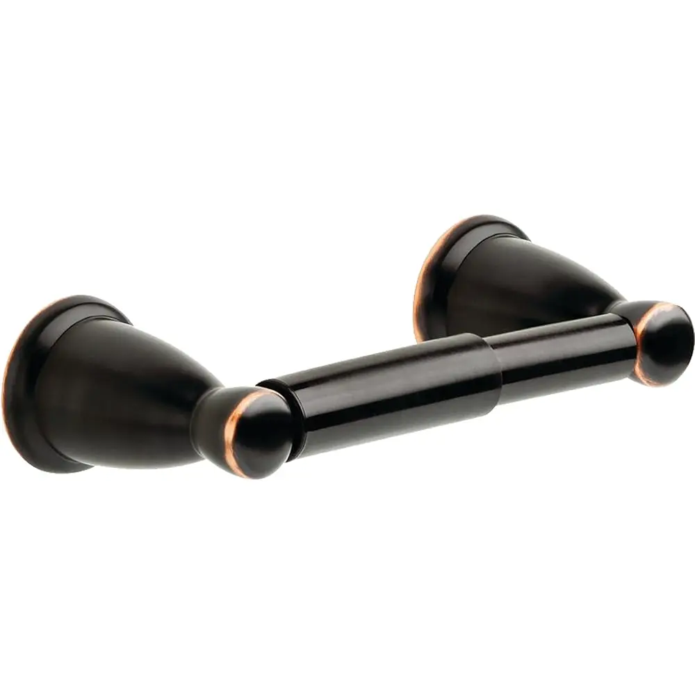 

1-Pack Toilet Paper Holder Oil Rubbed Bronze Tissue Roll Holder for Bathroom Organization and Storage Spring-Loaded