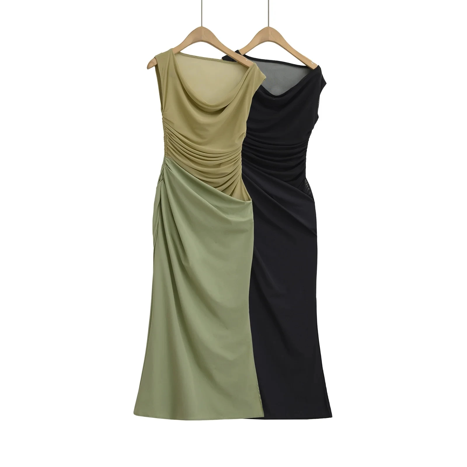 

Сексуальное кружевное длинное платье с высокой талией и сложенным дизайном One Dr Tee Ways Wear Beach Vaion Dr Svel Slim Fit Casual Dr