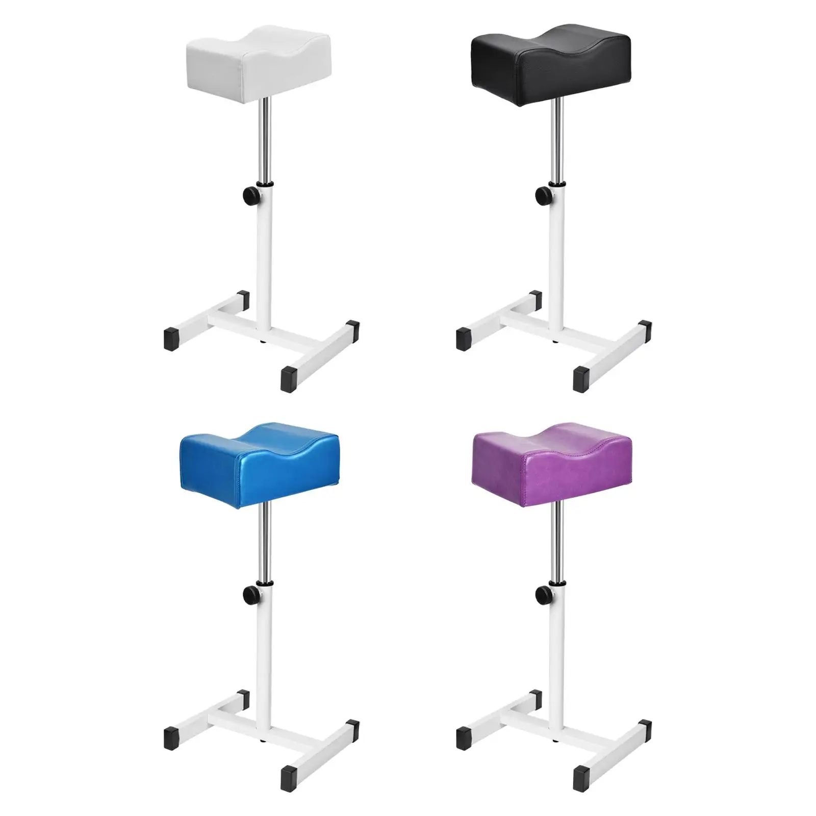 إطار معدني قابل للتعديل مسند القدمين حامل سبا باديكير مانيكير البراز المضادة للانزلاق مسمار الجمال مسند القدمين #2