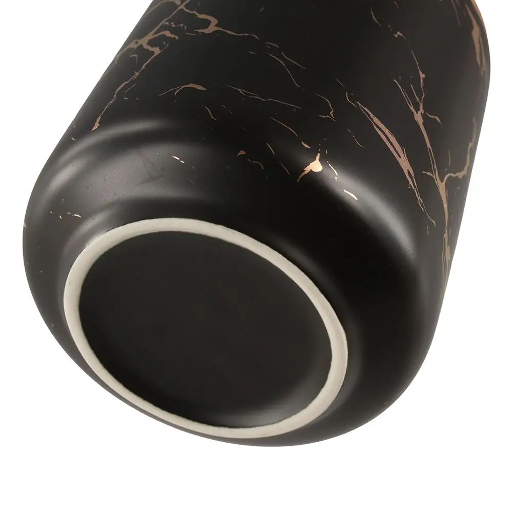 Ceramic Lotion Soap Bottle Easy To Press Refillable Soap Pump Dispensers Marble Pattern Leak-Proof Cosmetic Container Home
