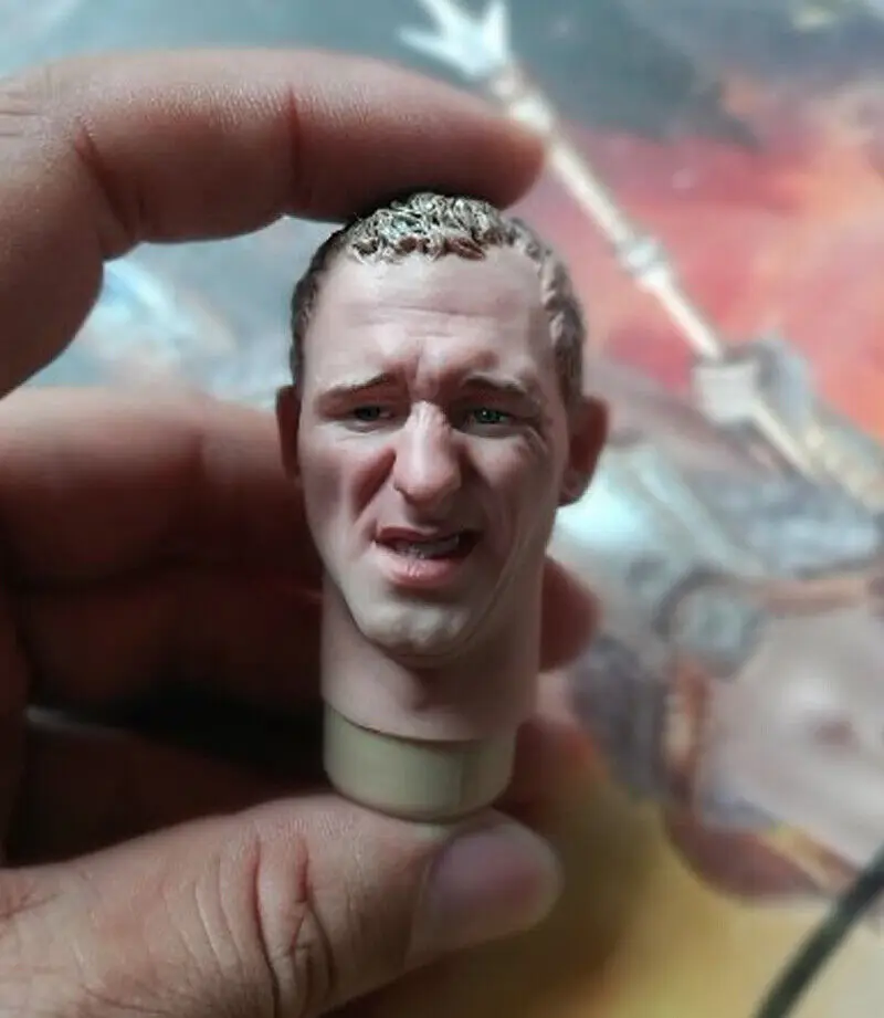 

Новинка, мужское выражение Второй мировой войны в масштабе 1/6, голова гнева для фигурки 12 дюймов