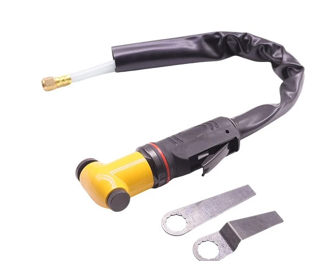 Pneumatic Glass Scraper Pneumatic Swing Head Sander Flat Polishing Scraper Windshield Removal Taper Knife