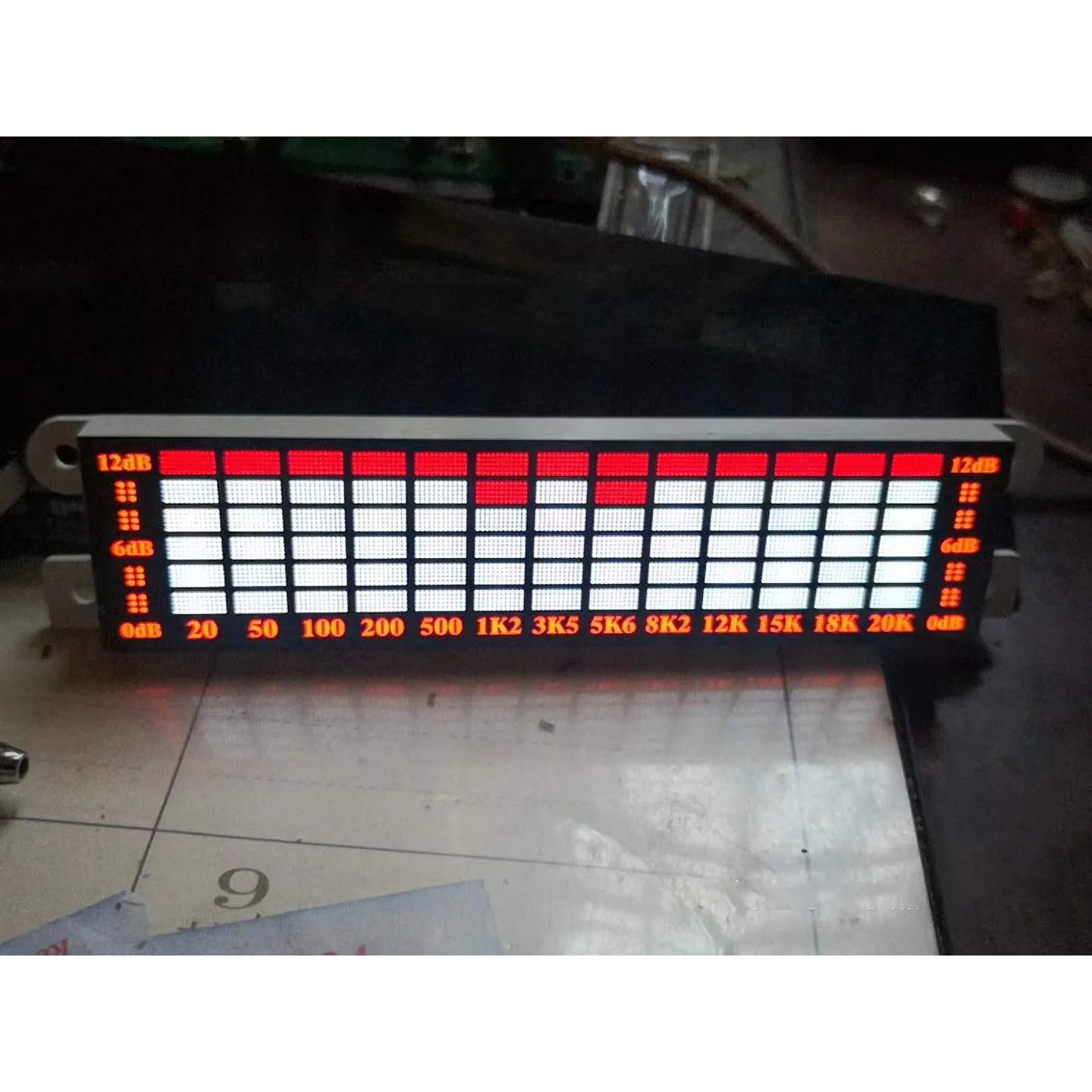 Nvarcher Sound Control Led Full-Screen Muziek Spectrum Display Met Drive