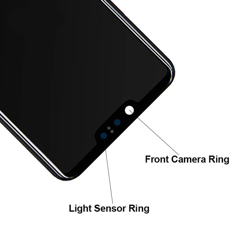 For LG G7 LCD Display Touch Digitizer Assembly G7 ThinQ Screen with Frame Replacement Parts