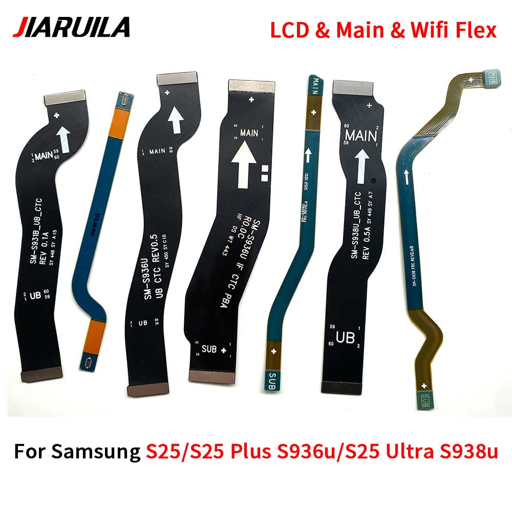 50Pcs,Main FPC LCD Display Connect Mainboard WI-FI Flex For Samsung S21 Fe S25 S22 Plus S26 S23 Ultra S24 S10 Note 10 Lite 20 - view 3