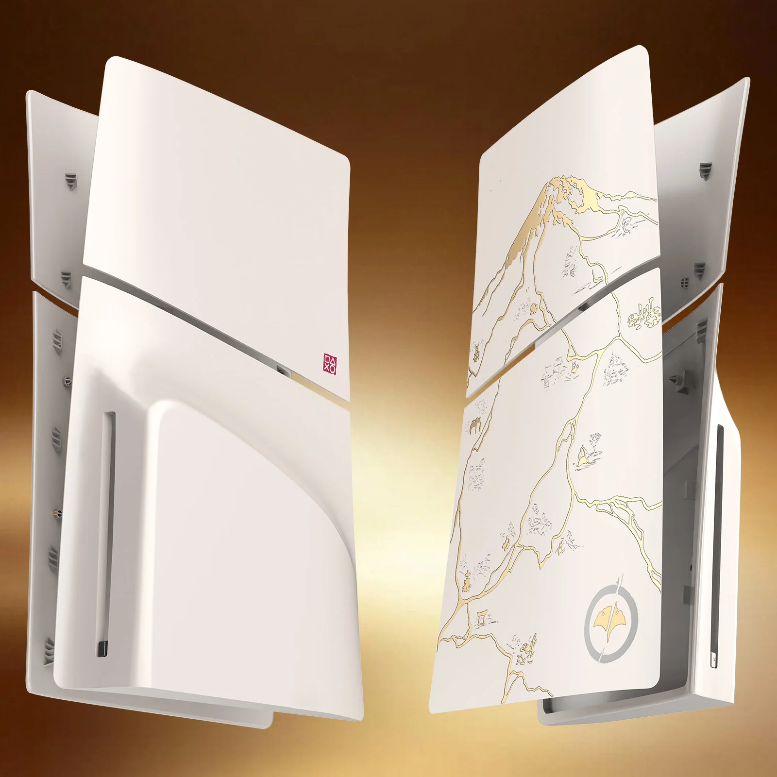 Nowe obudowy do PS5 Slim tylko w wersji z czytnikiem płyt, odporne na zarysowania, zamienne panele, osłona, etui na PlayStation 5 Slim Yotei — zdjęcie produktu 6