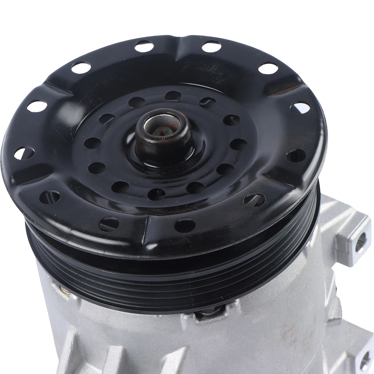 Compressor de condicionamento de ar do porto esquerdo, 447220-9734, 447260-2333, 88310-52551, para Yaris, Vitz, Sienta, Scion X, 04-06 12v 4pk 5se09c