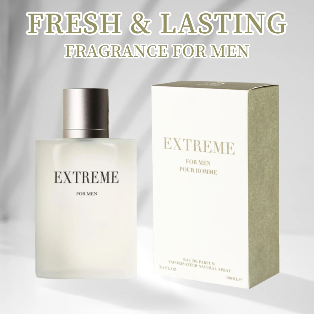 EXTREME Men's EDP 3.4 Ounce (Pack of 1) Eau de Parfum for Men Men's Fragrance Long Lasting Perfume for Men