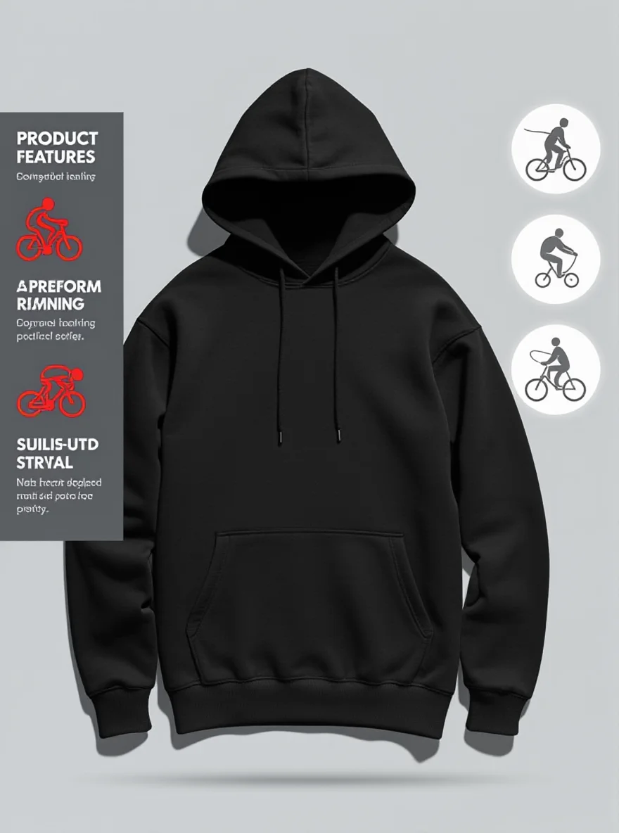 

Тяжелая мужская толстовка оверсайз, 560 г/м2, ретро, свободная посадка, зимняя теплая, езда на велосипеде/бег/рыбалка