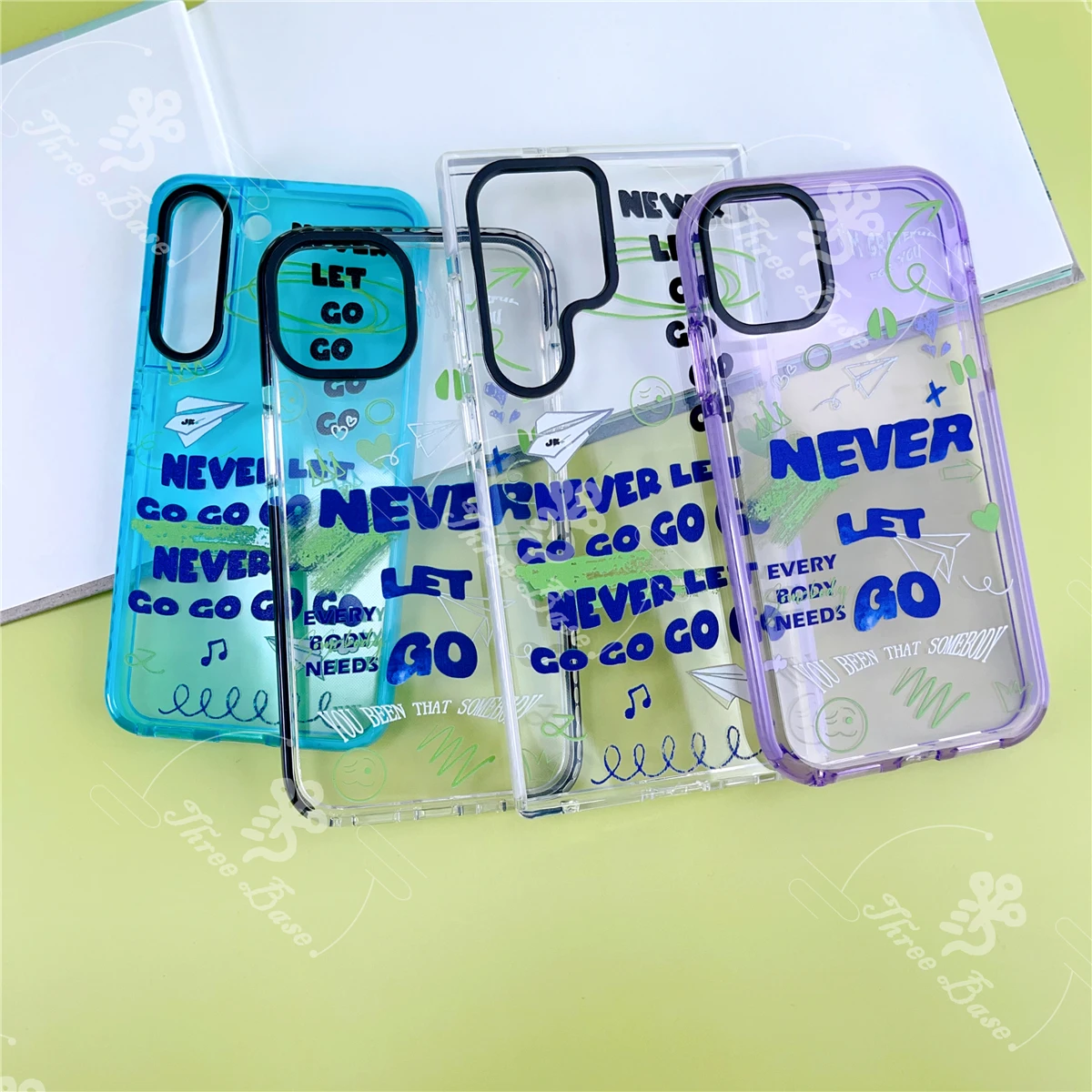 جراب هاتف JK Neve Let Go For Samsung galaxy S24 FE S25 ULTRA S23 Plus S22 S21 A36 A35 A56 A55 A54 A53 A16 A15 A06 A05 A24 A25
