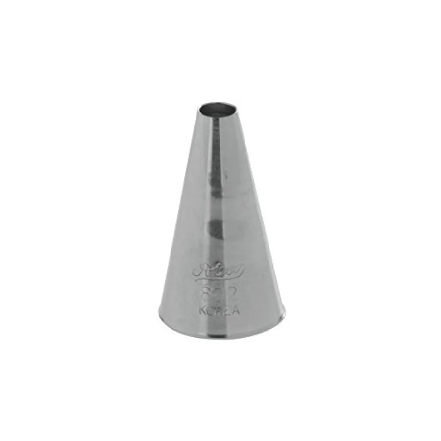 #802 SS Plain Pastry Decorating T 1/4 inc