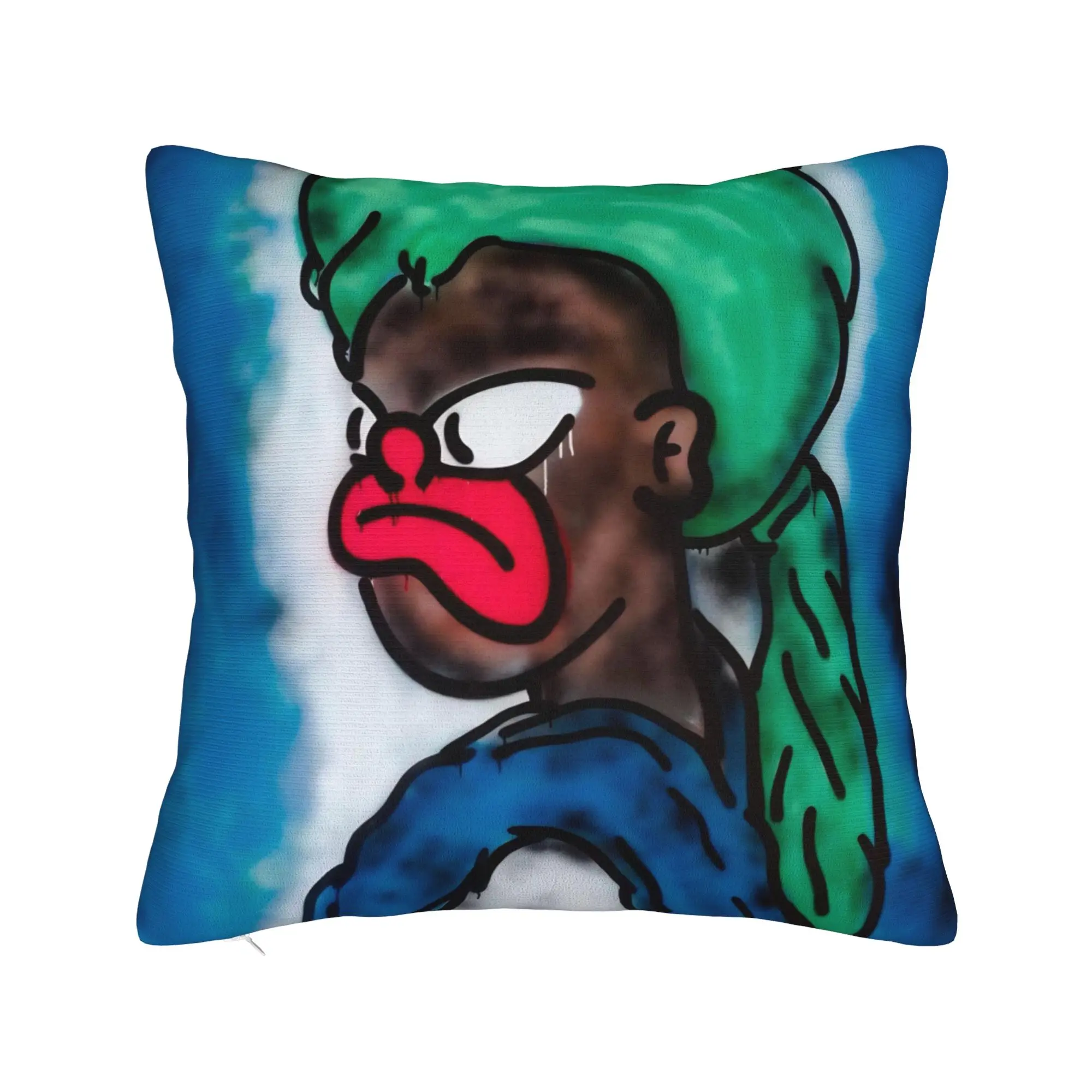 Anime Olaolu Slawn Art Pillowcase Stuff Printed Cushion Cover Gift  Throw Pillow Case Cover Home Multi Size
