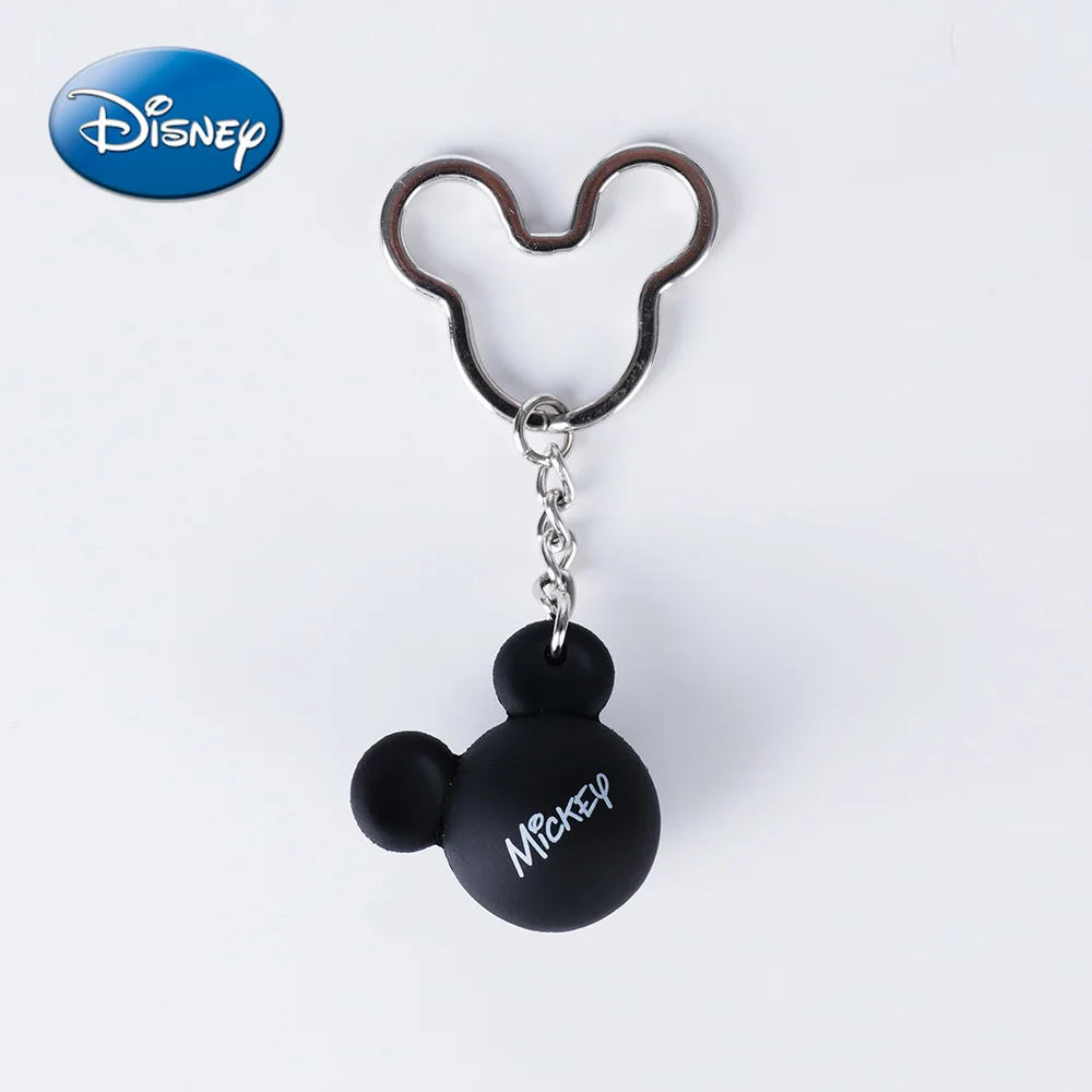 Mickey Offiziell lizenzierte 3D-Figur, Taschenclip, Charms, Schlüsselanhänger, klassisches Design, PVC-Material, perfektes Geschenk, 1 Stück, Disney