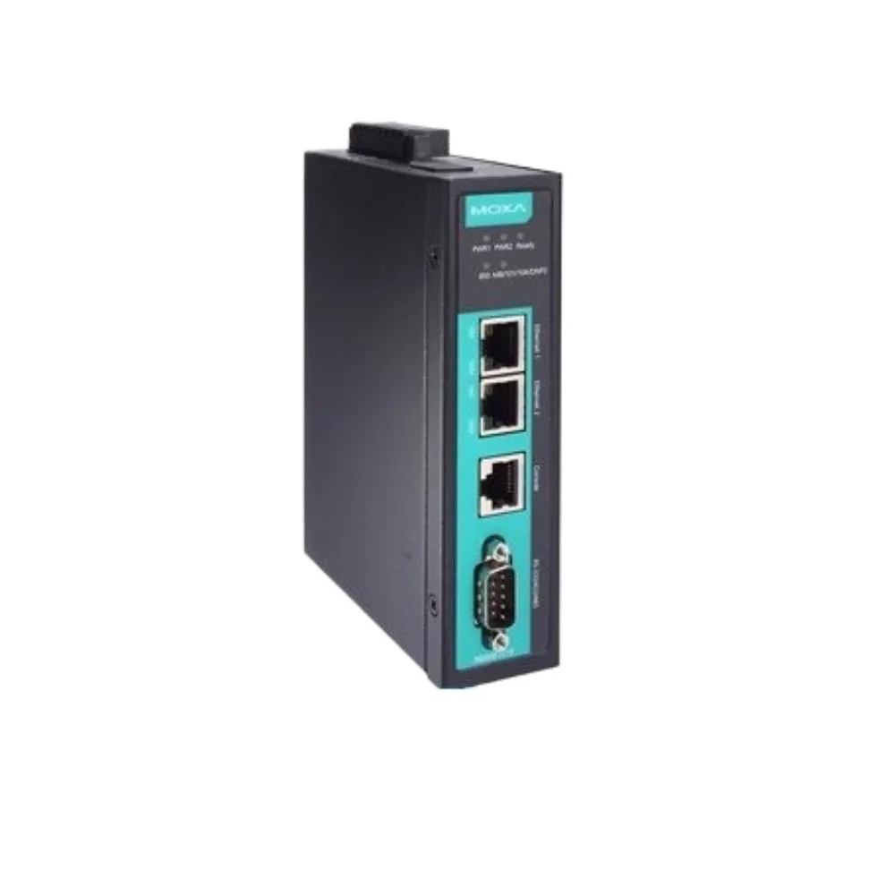 MOXA MGate 5119-T Port 1 Convertit Modbus/IEC101/IEC104/DNP3 en IEC61850-MMS Double Port Ethernet