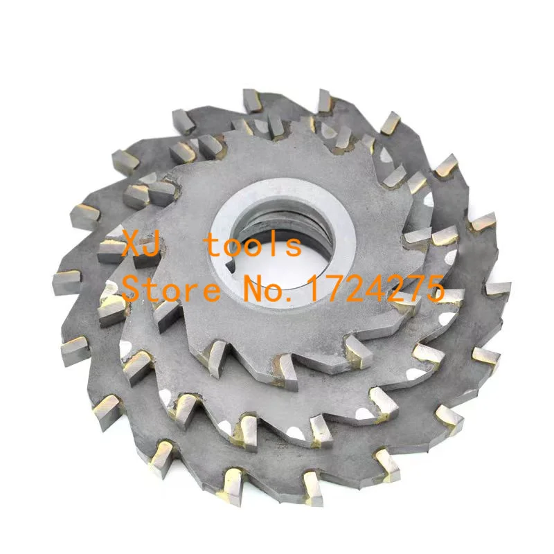 NEW 1Pcs 63mm 80mm 100mm 125mm Tungsten Steel Alloy Three Edge Milling Cutter, Alloy Milling Cutter,4mm-20mm Thickness