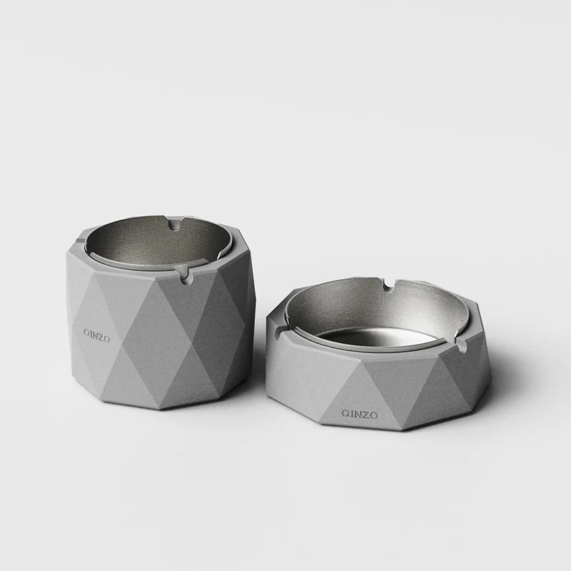 

Минималистичный дизайн, современные пепельницы для гостиной, офисные пепельницы из нержавеющей стали, расширенная индивидуальность, дом и сад, Asbak Lsyhg